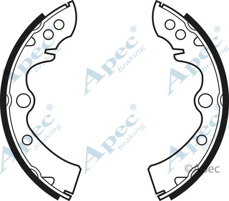 APEC BRAKING Jarrukenkäsarja SHU102